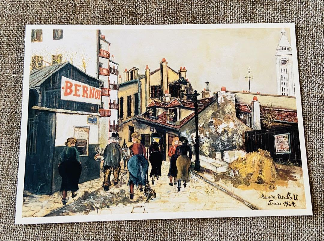 Amazon | 7枚セット ヨーロッパ 絵葉書 ポストカード ルーブル